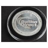 Bullion Direct 1 Ounce .999 Silver