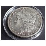 1887 O Morgan Silver Dollar