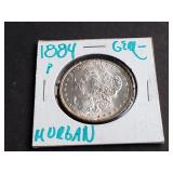 1884 Morgan Silver Dollar