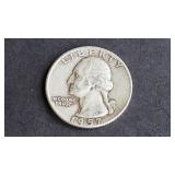 1957 D Washington Quarter