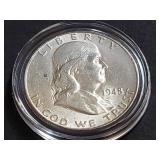 1948 D Franklin Half Dollar