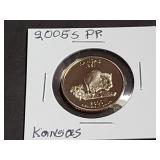 2005 S Kansas State Quarter High Grade