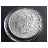 1885 Morgan Silver Dollar High Grade