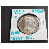 1882 O Morgan Silver Dollar
