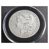 1882 Morgan Silver Dollar