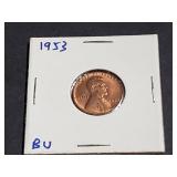 1953 Lincoln Wheat Cent High Grade