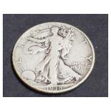 1938 Walking Liberty Half Dollar