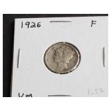 1926 Mercury Dime