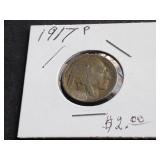 1917 Buffalo Nickel