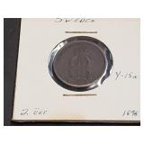 1898 2 Ore From Sweden