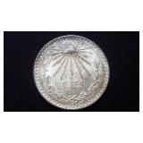 1944 UN Peso from Mexico 72% Silver