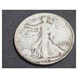 1943 Walking Liberty Half Dollar