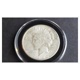 1922 S Peace Silver Dollar