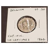 1862 10 Centimes From Belgium