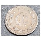1926 1 Centavos From Mexico