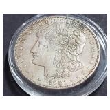 1921 S Morgan Silver Dollar