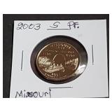 2003 S Missouri State Quarter High Grade