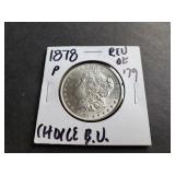 1878 Reverse of 1879 Morgan Silver Dollar