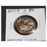2009 S American Samoa Quarter High Grade