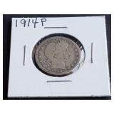 1914 Barber Quarter