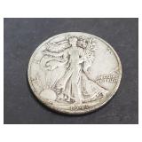 1941 D Walking Liberty Half Dollar