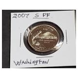 2007 S Washington State Quarter High Grade