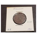 1911 2 Centimes From Dutch Belgium