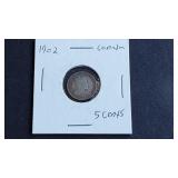 1902 5 Cents Edward VII From Canada 92.5% Silver