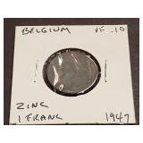 1947 1 Franc From Belgium