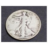 1937 Walking Liberty Half Dollar
