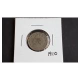 1910 V Nickel
