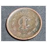 1901 C? 1 Centavos From Mexico