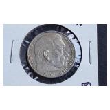 1939 A 2 Reichsmark Swastika Germany 62.5% Silver
