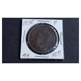 1838 Coronet Head Large Cent