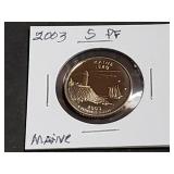 2003 S Maine State Quarter High Grade