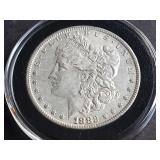 1882 O Morgan Silver Dollar