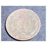1924 M 1 Centavos From Mexico