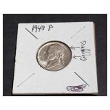 1943 P Silver Wartime Jefferson Nickel