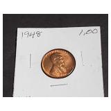 1948 Lincoln Wheat Cent High Grade