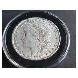 1885 Morgan Silver Dollar