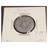 1916 10 Centimes From French Belgium