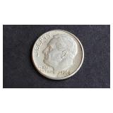 1964 D Roosevelt Dime