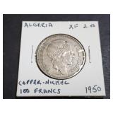 1950 100 Francs From Algeria
