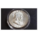 1957 Franklin Half Dollar