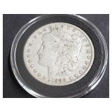 1890 O Morgan Silver Dollar