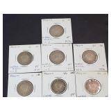 (7) 1936 10 Centavos From Mexico