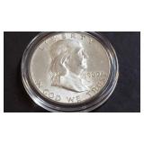 1960 Franklin Half Dollar