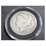 1885 O Morgan Silver Dollar