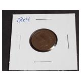 1884 Indian Head Cent