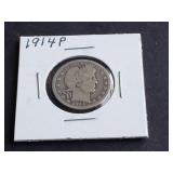 1914 Barber Quarter